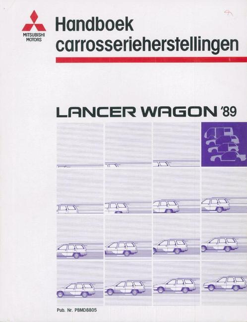 1988 Mitsubishi Lancer Wagon werkplaatshandboek Nederlands, Auto diversen, Handleidingen en Instructieboekjes, Verzenden
