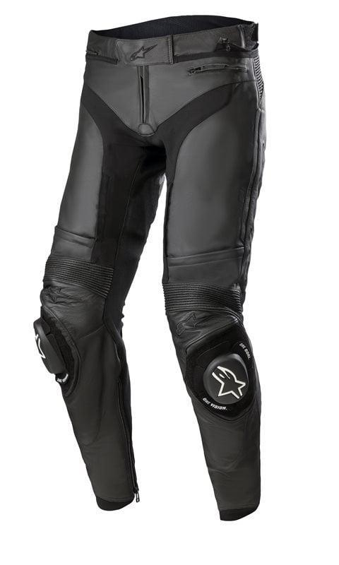 Alpinestars Missile V3 Leather Pants Short Black Black, Motoren, Kleding | Motorkleding, Heren, Nieuw met kaartje, Broek | textiel