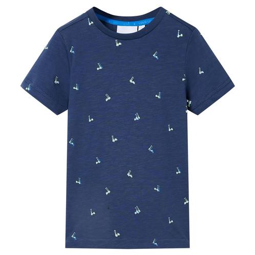 vidaXL Kindershirt 92 donkerblauw, Kinderen en Baby's, Kinderkleding | Overige, Nieuw, Verzenden