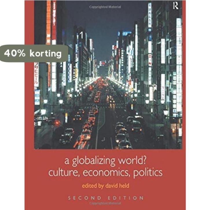 Globalizing World? 2nd Ed Txtbook 9780415329743 David Held, Boeken, Taal | Engels, Gelezen, Verzenden