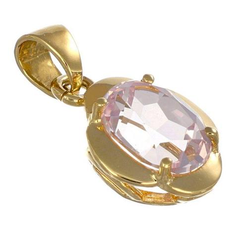 Zonder Minimumprijs - Hanger - 18 karaat Geel goud, Roze, Sieraden, Tassen en Uiterlijk, Antieke sieraden