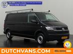 Volkswagen Transporter 2.0TDI Bestelbus 2021 L2 H1 Diesel, Auto's, Bestelauto's, Euro 6, Volkswagen, Zwart, Nieuw