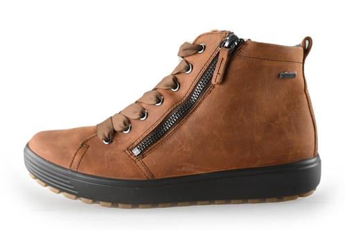 Ecco Veterboots in maat 39 Bruin | 10% extra korting, Kleding | Dames, Schoenen, Bruin, Gedragen, Overige typen, Verzenden