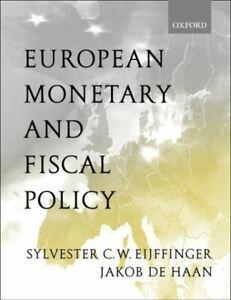 European monetary and fiscal policy by Sylvester C. W., Boeken, Taal | Engels, Gelezen, Verzenden