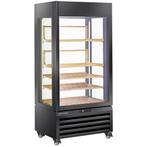 Diamond Wijnkoelvitrine | 600L | Zwart | 1 Zone | Geforceerd, Witgoed en Apparatuur, Koelkasten en IJskasten, Ophalen of Verzenden