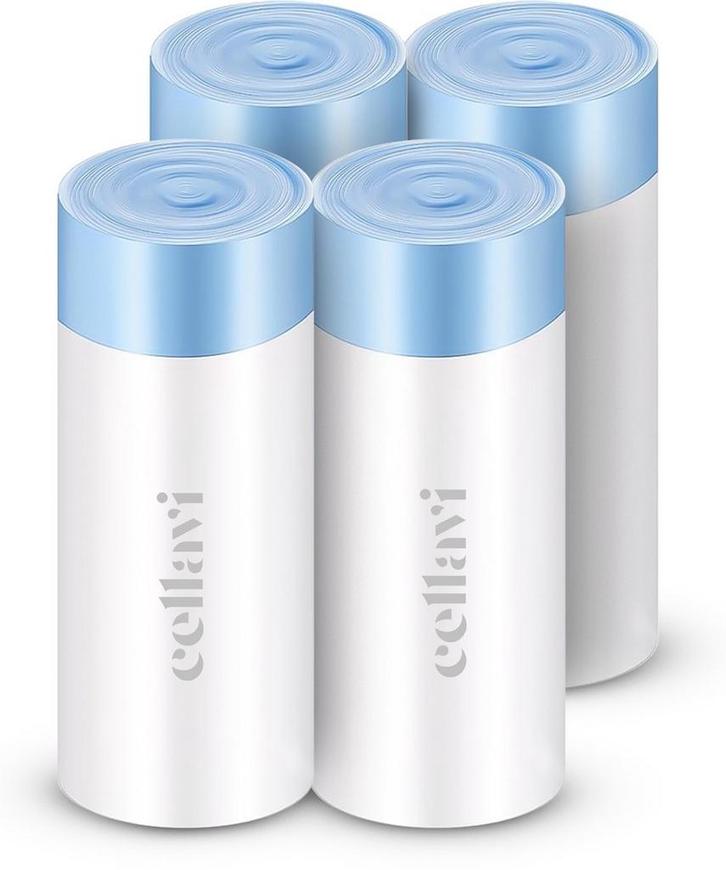 Cellavi 4 rollen Kattenbakzakken voor Automatische Kattenbak, Huis en Inrichting, Keuken | Keukenbenodigdheden, Zo goed als nieuw