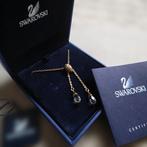 Swarovski - “Dew Drop” Sieraad — goudkleurige ketting met
