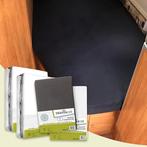 Textielpakket Frans bed - 2 moltons met 2 hoeslakens - links, Eenpersoons, Verzenden, Nieuw, Wit