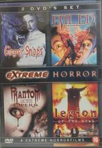 Extreme Horror 4 horror films op 2 dvds (dvd tweedehands, Cd's en Dvd's, Dvd's | Actie, Ophalen of Verzenden, Zo goed als nieuw