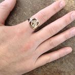 Gouden zegelring paardenhoofd portret, Sieraden, Tassen en Uiterlijk, Ringen, Gebruikt, Overige kleuren, 20 of groter, Heer