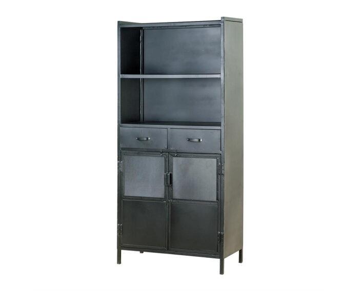 Boekenkast Industrieel 85cm | Eleonora 22524, Huis en Inrichting, Kasten | Boekenkasten, Nieuw, Ophalen of Verzenden