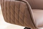 Draaistoel EUPHORIA draaibaar 180 graden met armleuningen, Huis en Inrichting, Stoelen, Ophalen of Verzenden, Nieuw