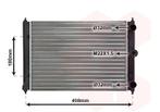 RADIATOR VOOR VW POLO COUPE II 1981-1994 867121253K, Ophalen of Verzenden, Nieuw