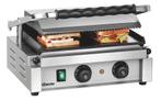 Bartscher Paninigrill-T 1 GR | Geribbeld/Glad | Grillplaten, Ophalen of Verzenden, Nieuw in verpakking