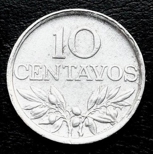 Portugal. 10 Centavos 1974 - Eixo vertical RARA (Zonder, Postzegels en Munten, Munten | Europa | Niet-Euromunten