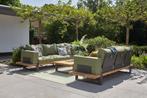 SUNS Nardo sofa loungeset 5 delig soft green mixed weave /, Tuin en Terras, Tuinsets en Loungesets, Ophalen of Verzenden, Nieuw