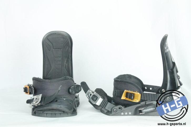 Refurbished - Snowboard bindingen - Rossignol - S/M, Sport en Fitness, Snowboarden, Bindingen, Gebruikt, Ophalen of Verzenden