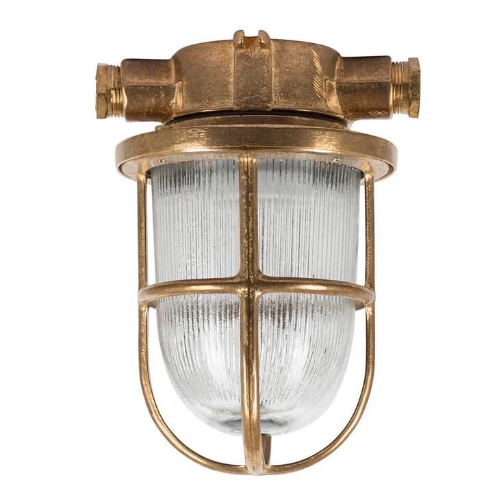 Scheepslamp Caspian IV  Brons Buitenverlichting, Tuin en Terras, Buitenverlichting, Verzenden