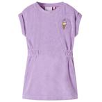 vidaXL Kinderjurk 140 lila, Verzenden, Nieuw