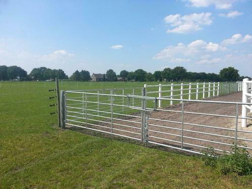 Weidepoorten verzinkt 1/5 mtr gegalvaniseerd, Dieren en Toebehoren, Paarden en Pony's | Overige Paardenspullen, Nieuw, Ophalen of Verzenden
