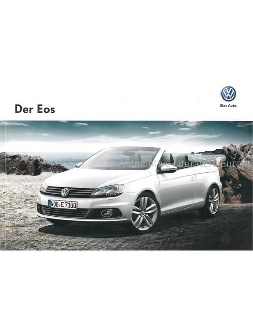 2012 VOLKSWAGEN EOS BROCHURE DUITS, Boeken, Auto's | Folders en Tijdschriften, Volkswagen