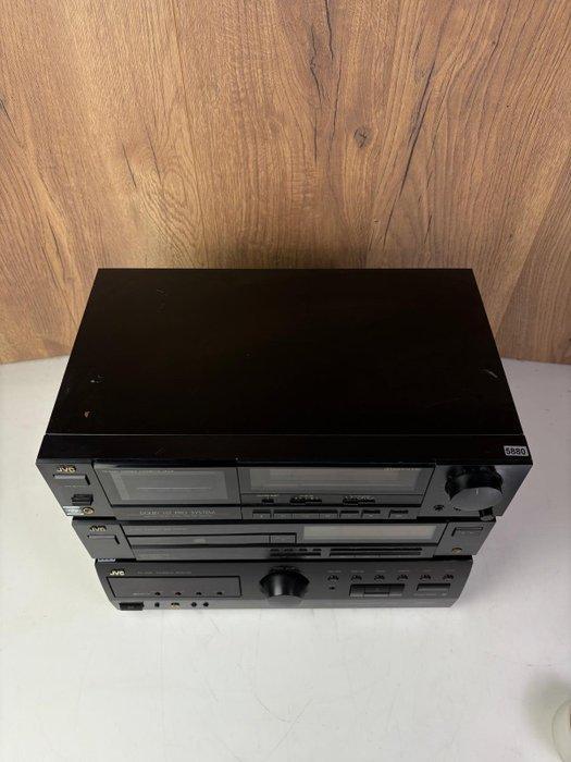 JVC - RX-564R Receiver + XL-V211 Disc Player + TD-R421, Audio, Tv en Foto, Radio's