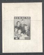 Curaçao 1943 - Ongetand postfris Proefvelletje - 6 cent, Gestempeld