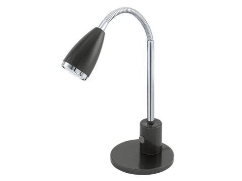 Veiling - EGLO Fox tafellamp antraciet/chroom 320mm, Huis en Inrichting, Lampen | Tafellampen, Gebruikt