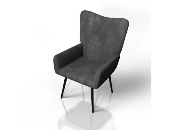 Veiling - Oorfauteuil / Relaxfauteuil Odense - Grijs - Cordu, Huis en Inrichting, Fauteuils