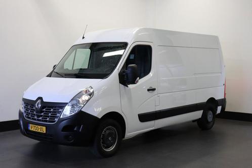 Renault Master 2.3 dCi 130PK L2H2 - EURO 6, Auto's, Renault, Dealer onderhouden, Lease, Zwart, Handgeschakeld, Overige carrosserieën