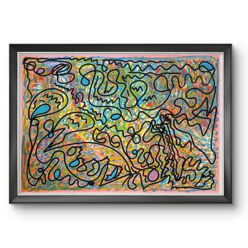Sergio Romero - Elevación SRJ303, Antiek en Kunst, Kunst | Schilderijen | Modern