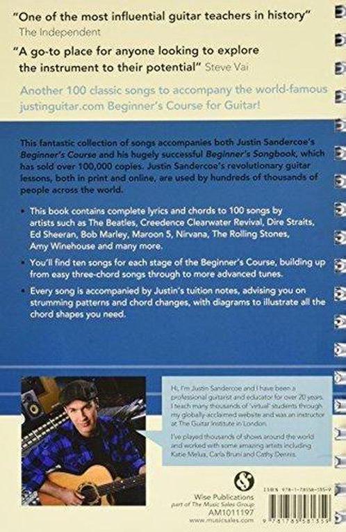 Justinguitar.com Beginners Songbook Volume 2 9781785581359, Boeken, Overige Boeken, Gelezen, Verzenden