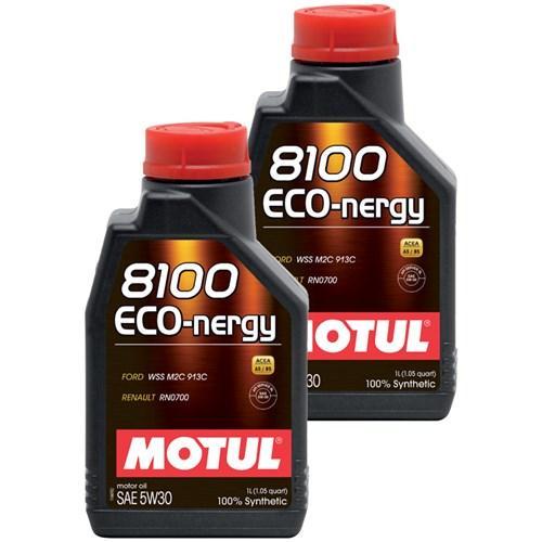 Motul Aanbieding: 2 X 8100 Eco-Nergy 5W30 1L, Computers en Software, Laptop-opladers, Verzenden