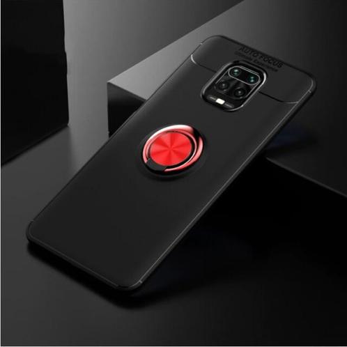 Xiaomi Poco F2 Pro Hoesje met Metalen Ring  - Auto Focus, Telecommunicatie, Mobiele telefoons | Hoesjes en Frontjes | Overige merken