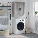 vidaXL Wandkast 69,5x34x90 cm bewerkt hout grijs sonoma, Verzenden, Nieuw, 50 tot 100 cm, Minder dan 100 cm
