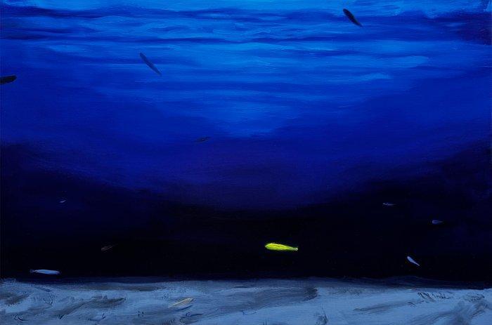 Yeyo Argüez (XX) - Deep 022, Antiek en Kunst, Kunst | Schilderijen | Modern