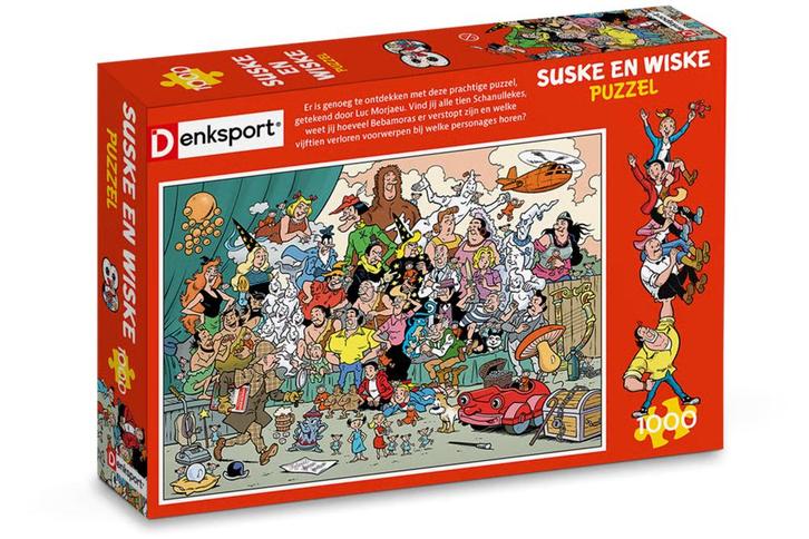Suske en Wiske 80 Jaar Puzzel (1000 stukjes) | Denksport -, Hobby en Vrije tijd, Denksport en Puzzels, Nieuw, Verzenden