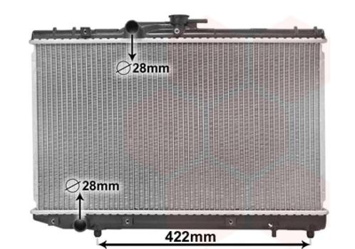 RADIATOR VOOR TOYOTA STARLET P90 1996-1999 1640011350, Auto-onderdelen, Airco en Verwarming, Nieuw, Ophalen of Verzenden