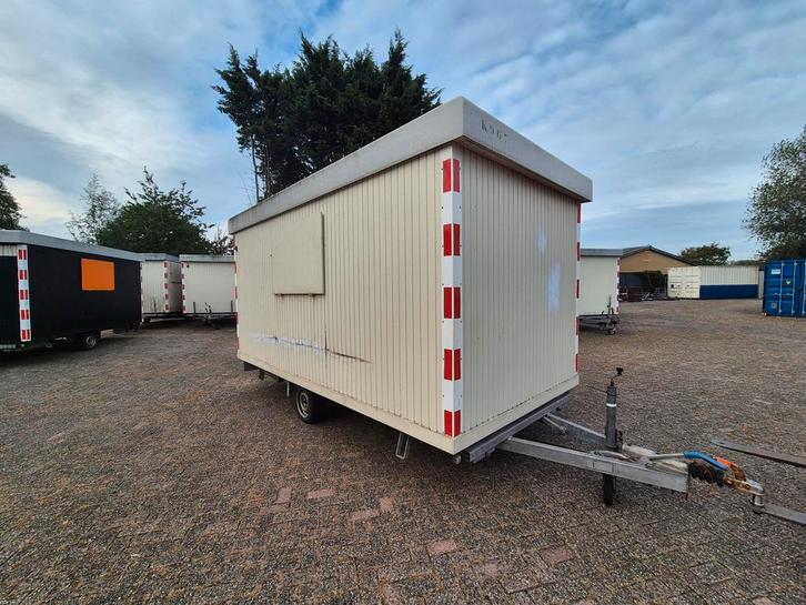 Schaftwagen 4m b&b snelverkeer open ruimte! HS-1518, Zakelijke goederen, Machines en Bouw | Keten en Containers, Verzenden