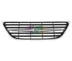 SAAB 9-3, 2002-2007 - VOORBUMPERGRILLE, zwart, chrome, Auto-onderdelen, Verzenden, Nieuw, Saab