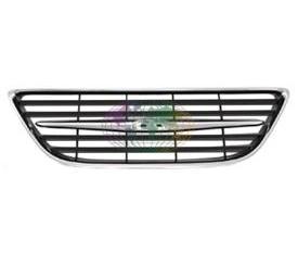 SAAB 9-3, 2002-2007 - VOORBUMPERGRILLE, zwart, chrome, Auto-onderdelen, Carrosserie en Plaatwerk, Nieuw, Saab, Verzenden