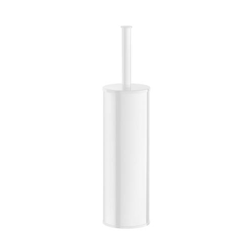 Toiletborstelgarnituur Hotbath Cobber Vrijstaand Mat Wit, Doe-het-zelf en Verbouw, Sanitair, Bad, Nieuw, Chroom, Ophalen of Verzenden