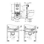 Inbouwreservoir Grohe Rapid SLX met Afvoerbocht, Nieuw, Ophalen of Verzenden