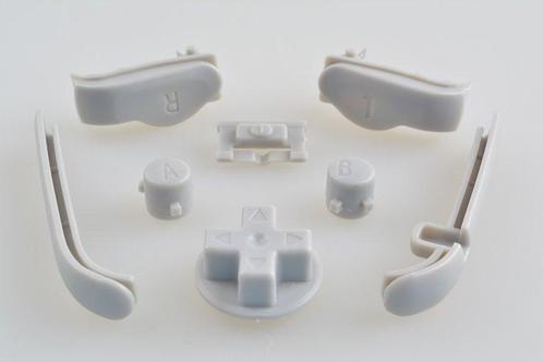 Gameboy Advance Button Set - Grey, Spelcomputers en Games, Spelcomputers | Nintendo Game Boy, Nieuw, Ophalen of Verzenden