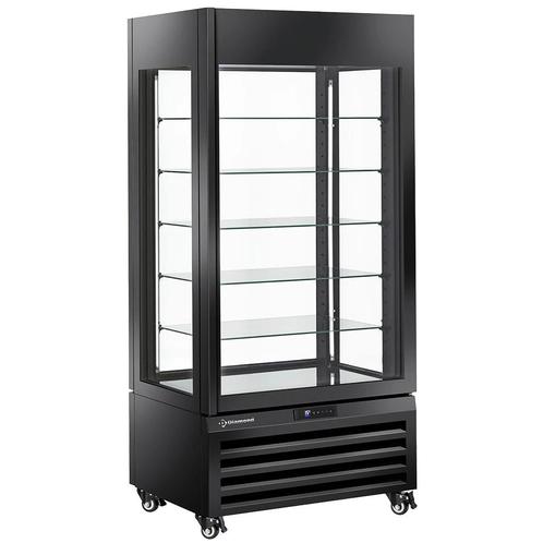 Chocoladevitrine | EXALTA | Energiezuinig | 600L | Zwart |, Zakelijke goederen, Horeca | Keukenapparatuur, Nieuw in verpakking
