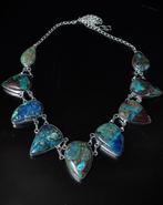 Prachtige zeer zeldzame Van Gogh turquoise, chrysocolla en