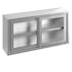 GGM Gastro | RVS wandkast - 1800x400mm - met | WSI188, Verzenden, Nieuw in verpakking, Meubilair