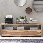 *WOONWINKEL* Boomstam Tv-meubel Met Lades 146 Cm, Verzenden, Nieuw