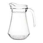 Glazen schenkkannen | 6 stuks | 1 liter, Verzenden, Nieuw in verpakking