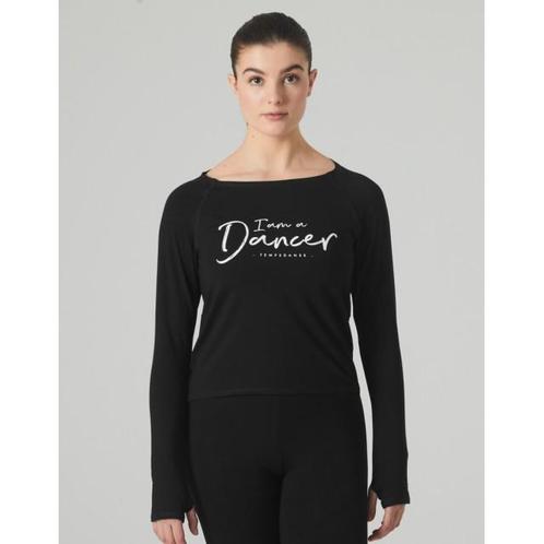 Dames Dans T-Shirt met lange Mouwen Axelle I Am, Sport en Fitness, Ballet, Verzenden